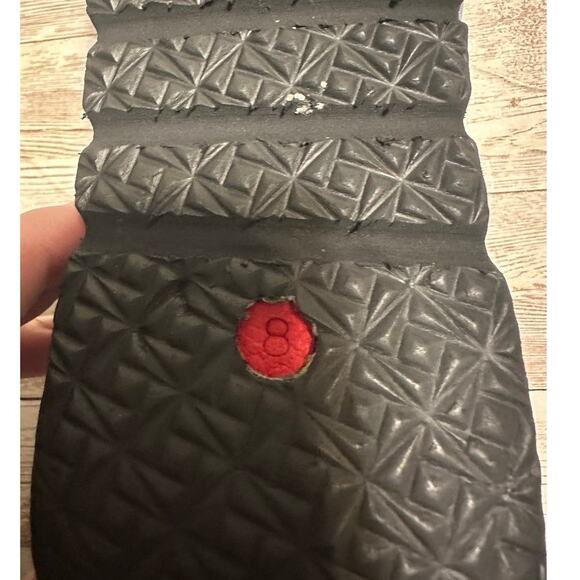 Mayan Roots Handmade Metallic Leather Flats Women's Size 8 Slip On Comfort - Picture 10 of 10